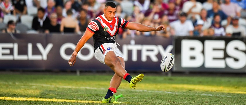 Sydney Roosters forward and goal-kicker Sio Siua Taukeiaho.