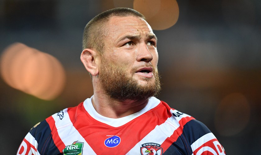 Roosters prop Jared Waerea-Hargreaves.