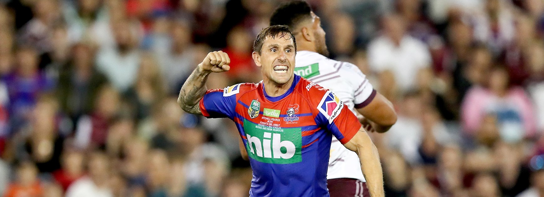 Pearce says Knights not yet near Storm or Roosters