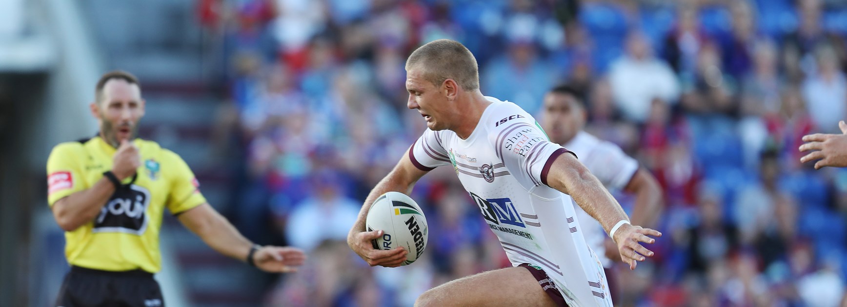 Manly fullback Tom Trbojevic.