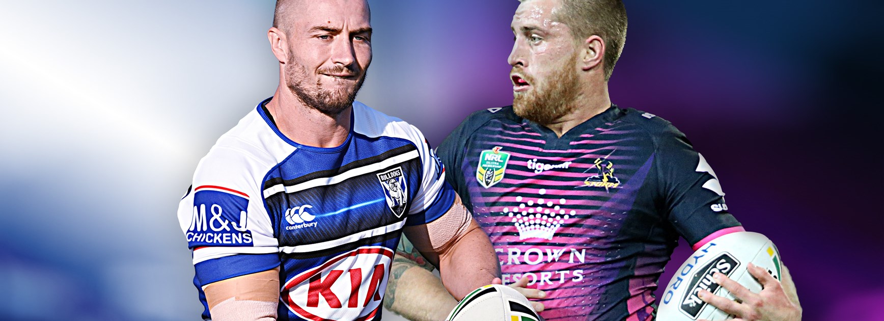 Bulldogs v Storm: Tolman to bench, Munster at fullback