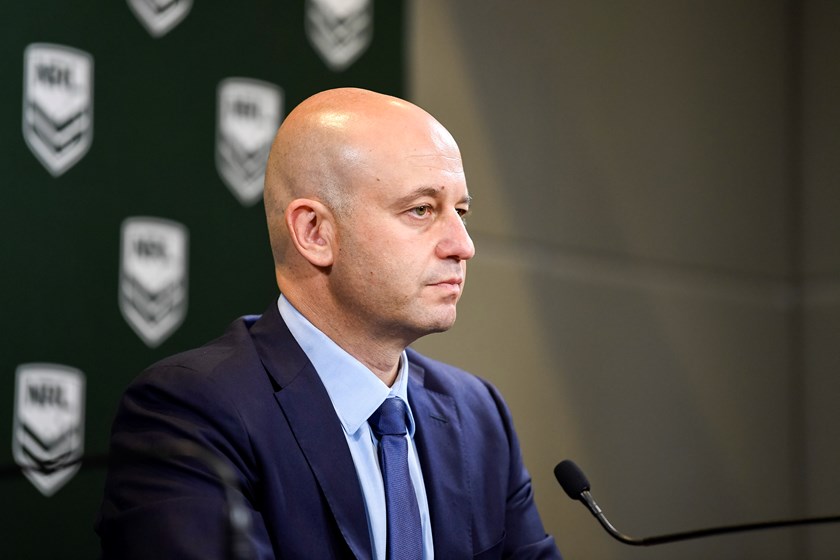 NRL CEO Todd Greenberg.