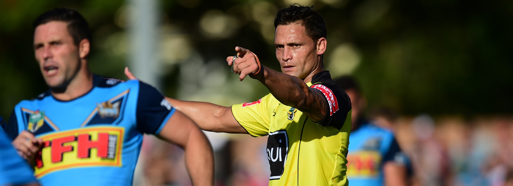 NRL referee Henry Perenara.