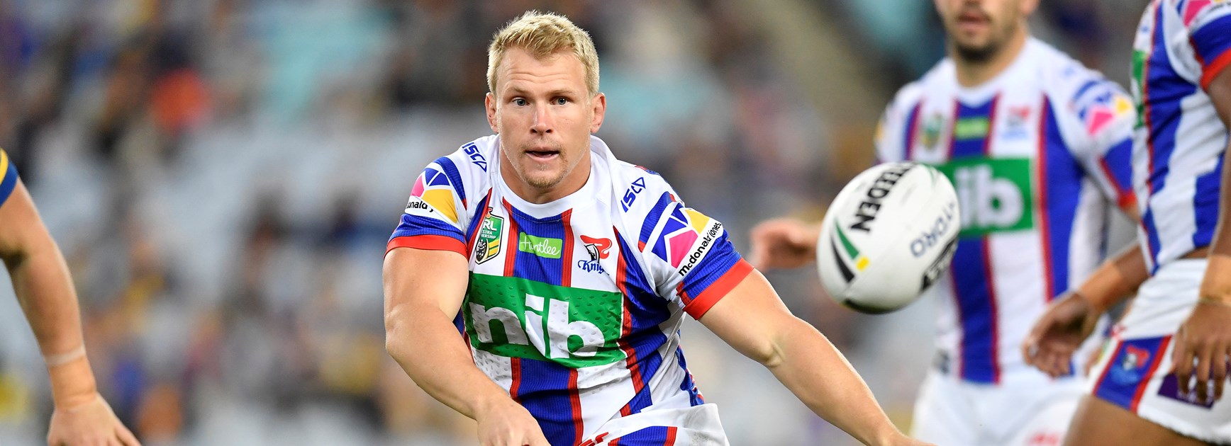 Knights hooker Slade Griffin.
