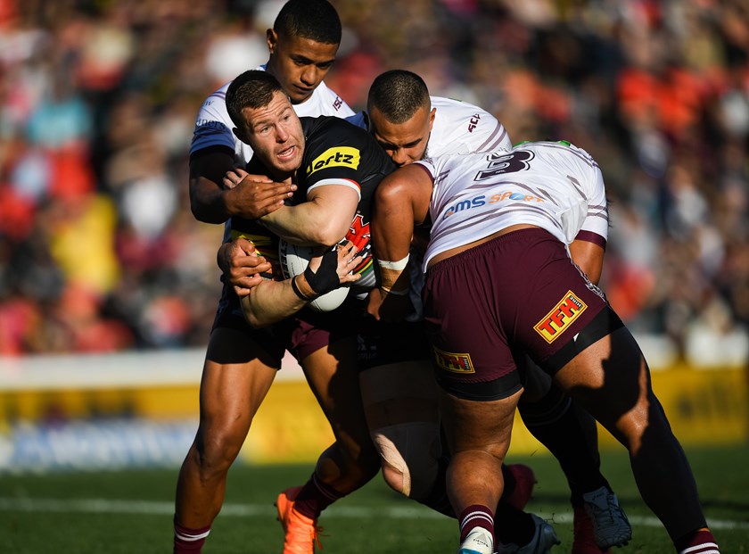 Panthers forward Trent Merrin.