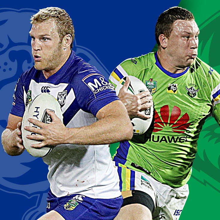 Bulldogs v Raiders: Josh Morris returns from knee injury