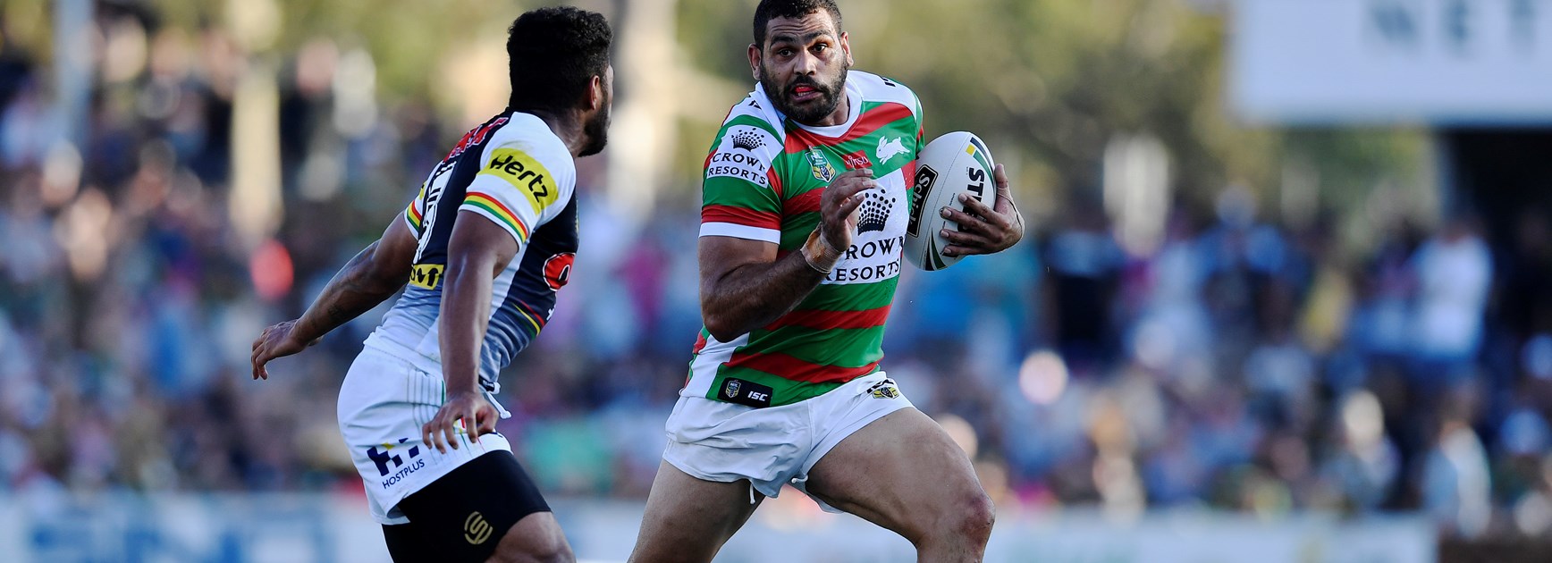 South Sydney Rabbitohs centre Greg Inglis. 