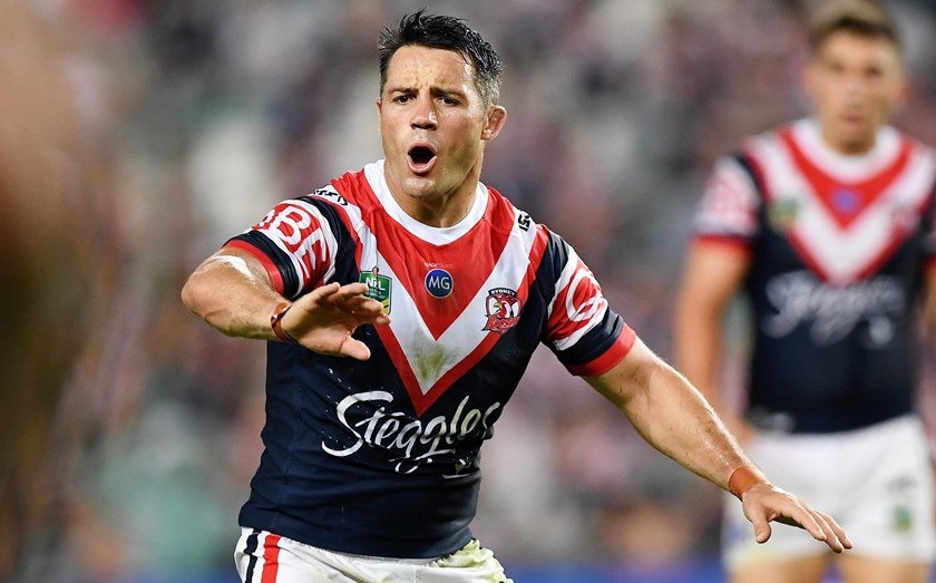 Sydney Roosters halfback Cooper Cronk.