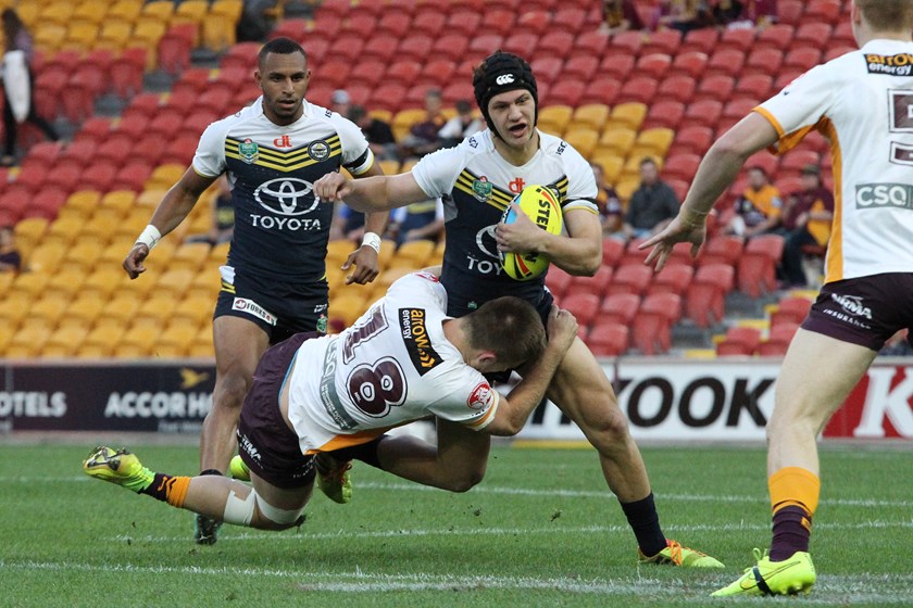 Kalyn Ponga represents North Queensland in the under 20 quarter-final against Brisbane in 2015.