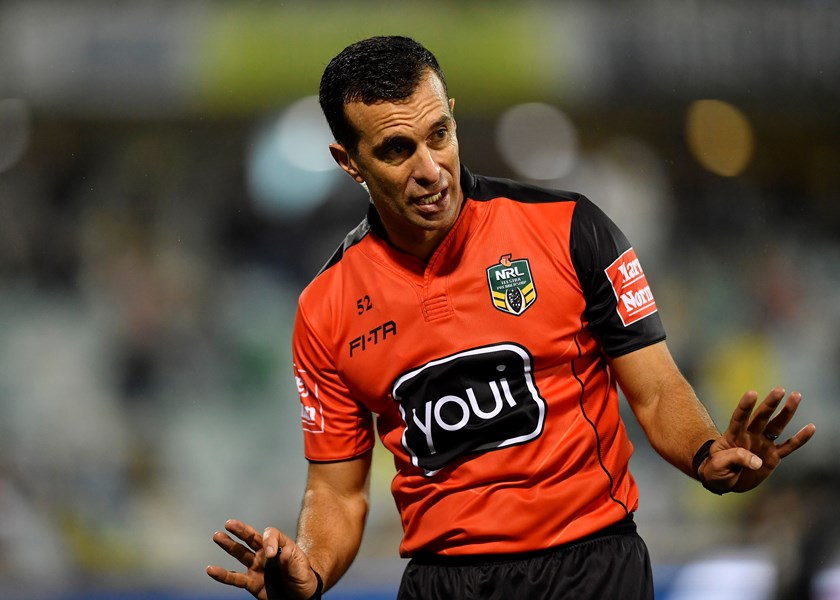 Referee Matt Cecchin is on the verge of his 300th game.
