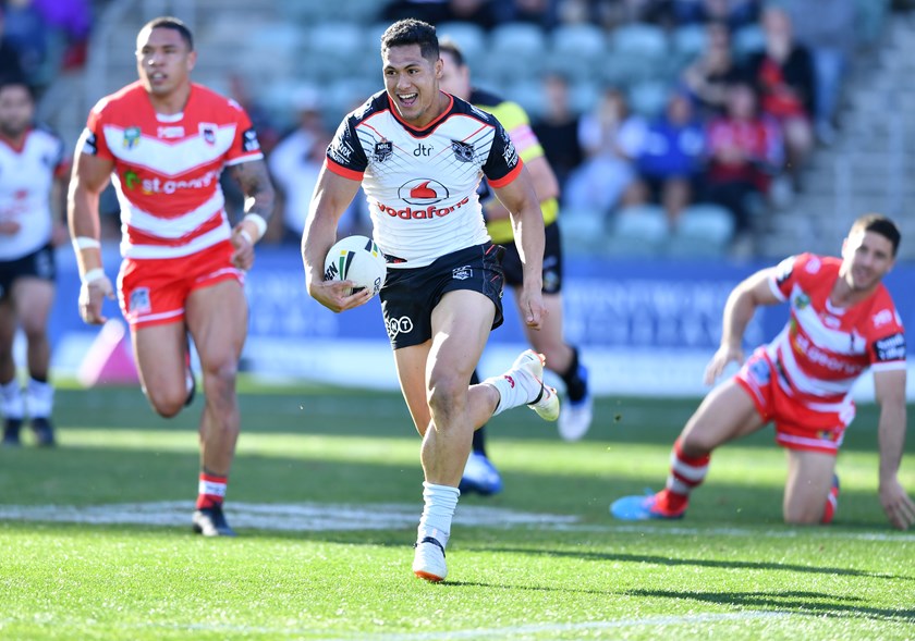 Warriors fullback Roger Tuivasa-Sheck.