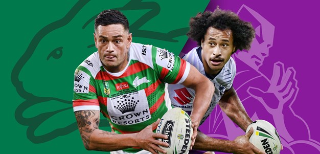 Rabbitohs v Storm: Jennings, Vunivalu out