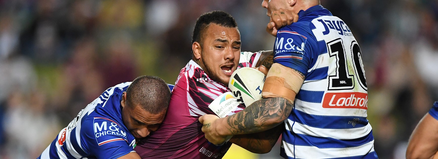 Sea Eagles prop Addin Fonua-Blake.