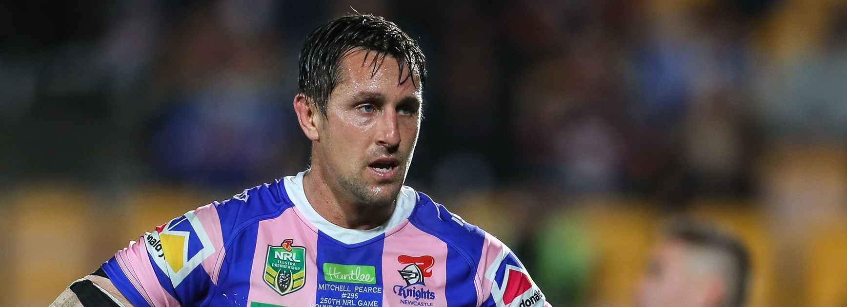 Newcastle halfback Mitchell Pearce.

