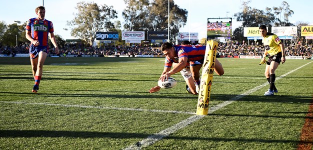 Knights stun stuttering Panthers as frustrations boil over