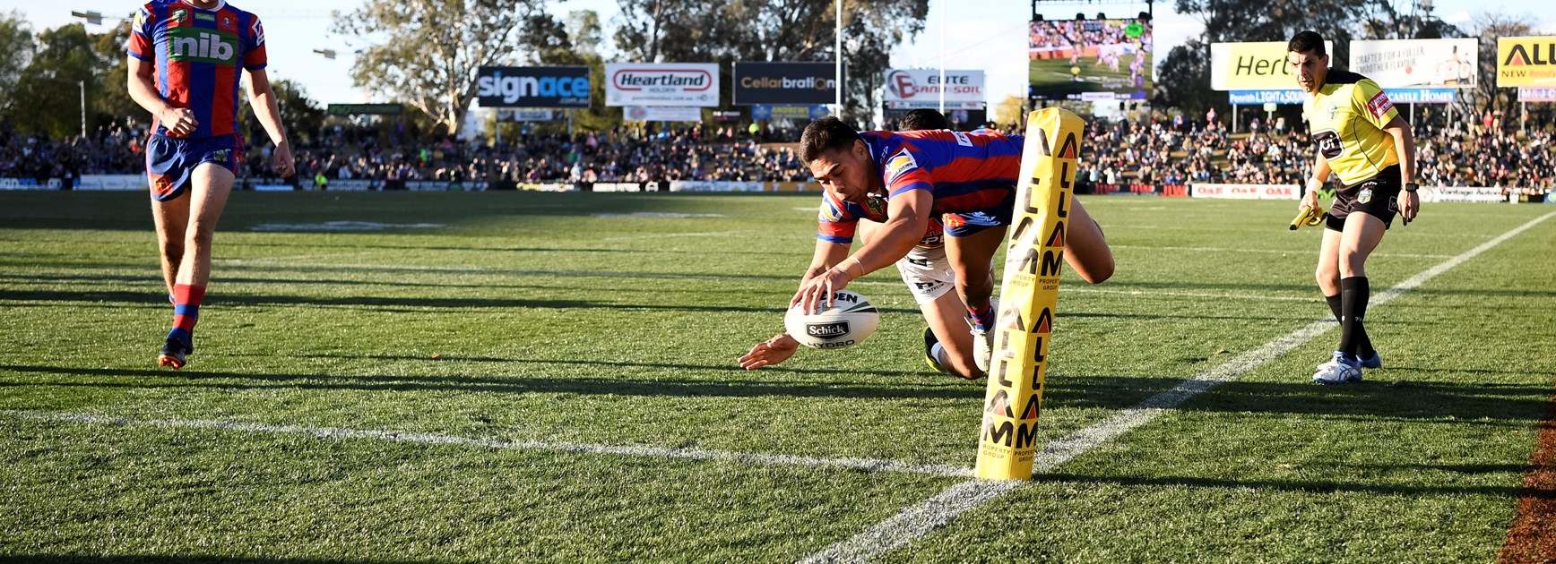 Knights winger Ken Sio.