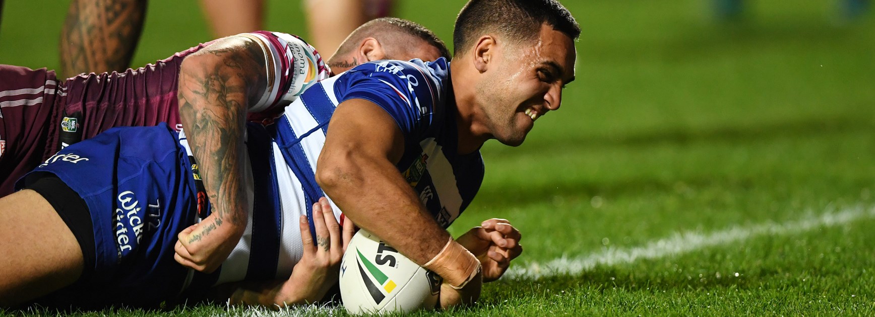 Bulldogs winger Reimis Smith.