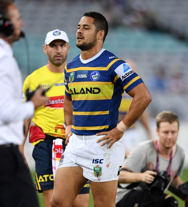 Eels centre Jarryd Hayne.