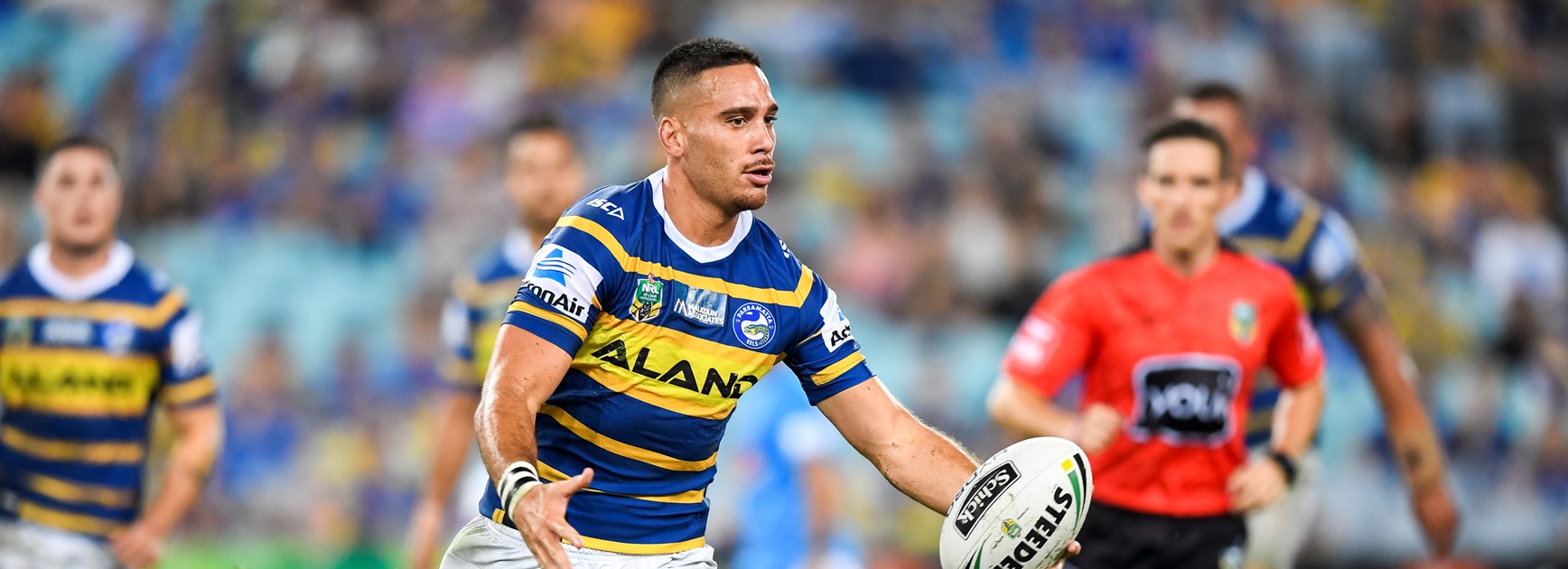 Eels halfback Corey Norman.