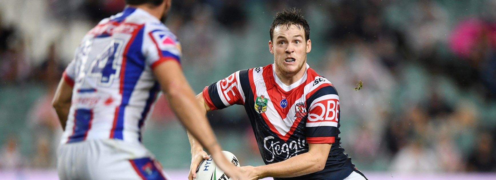 Roosters five-eighth Luke Keary.