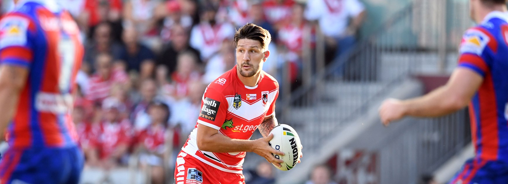 Dragons five-eighth Gareth Widdop.