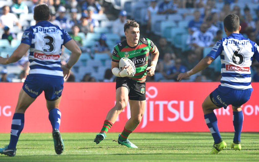 Rabbitohs back-rower Angus Crichton.