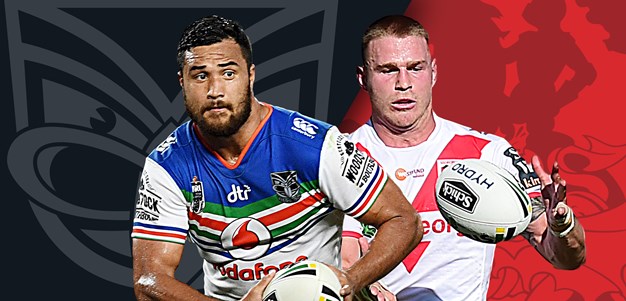 Warriors v Dragons: Mannering starts against unbeaten Dragons