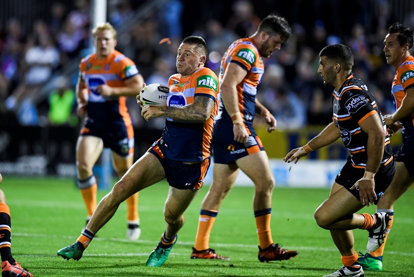 Knights winger Shaun Kenny-Dowall.