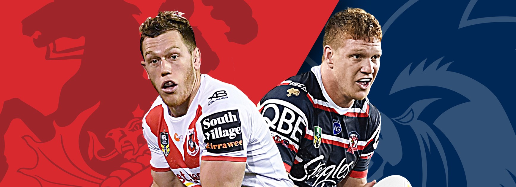 Dragons v Roosters: Anzac Day blockbuster
