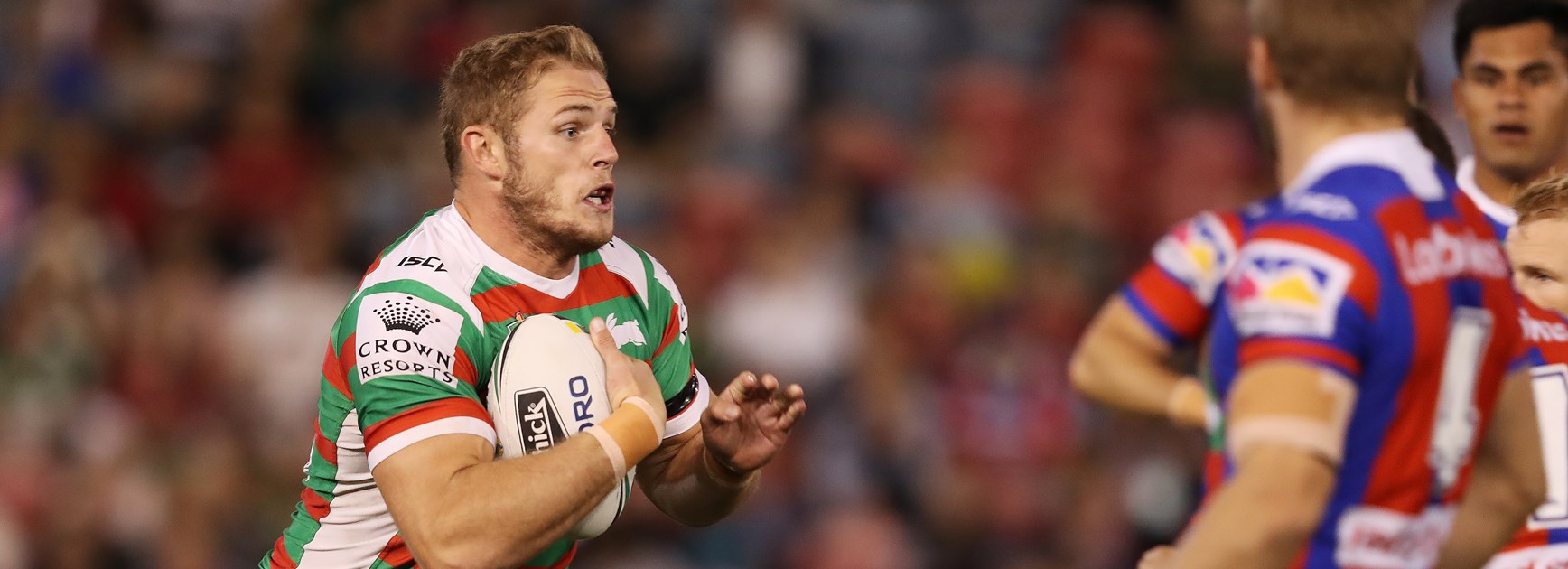 Rabbitohs prop Tom Burgess.