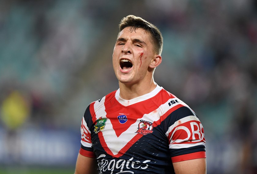 Roosters forward Victor Radley.