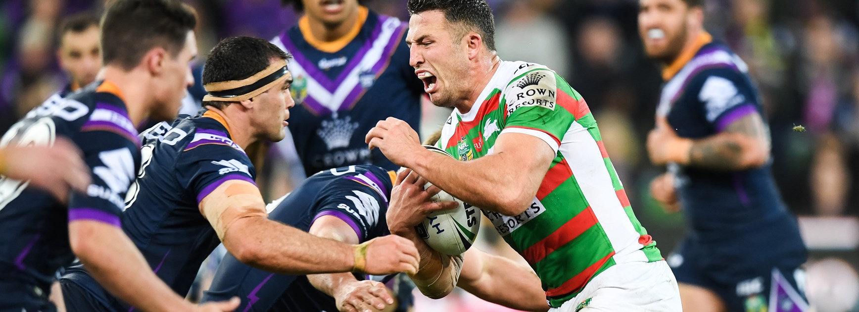 Rabbitohs lock Sam Burgess.