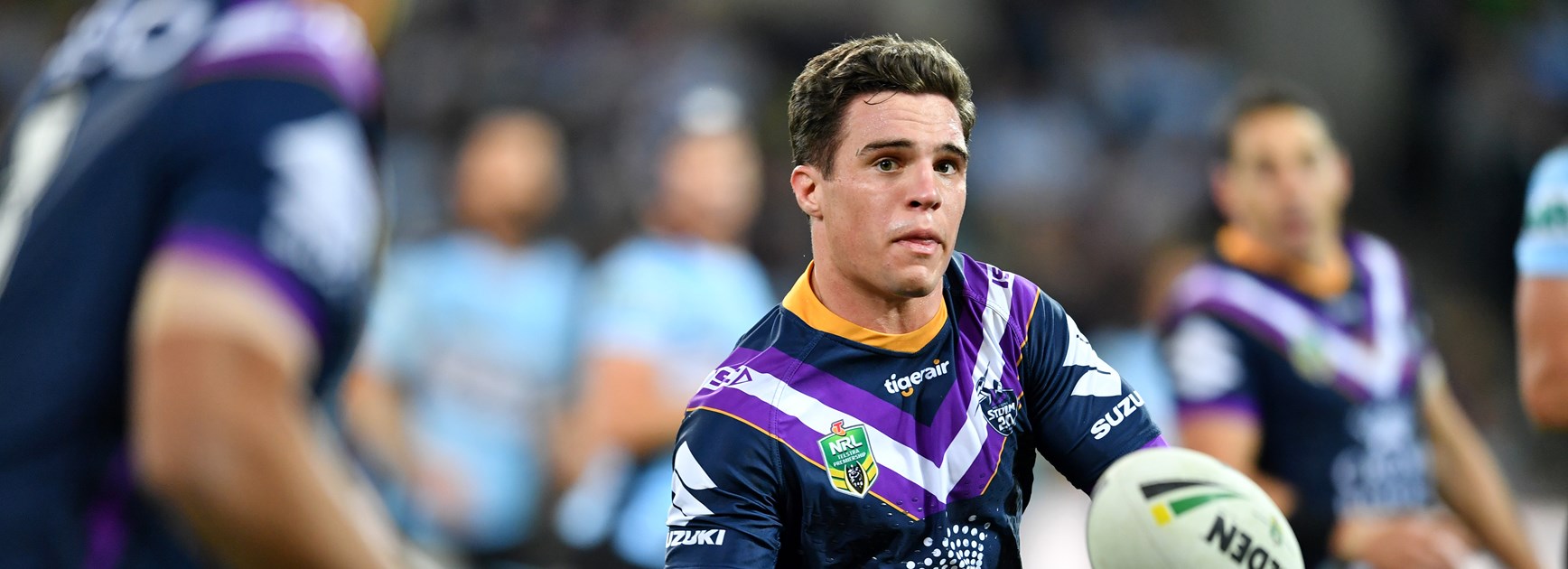 Storm halfback Brodie Croft.