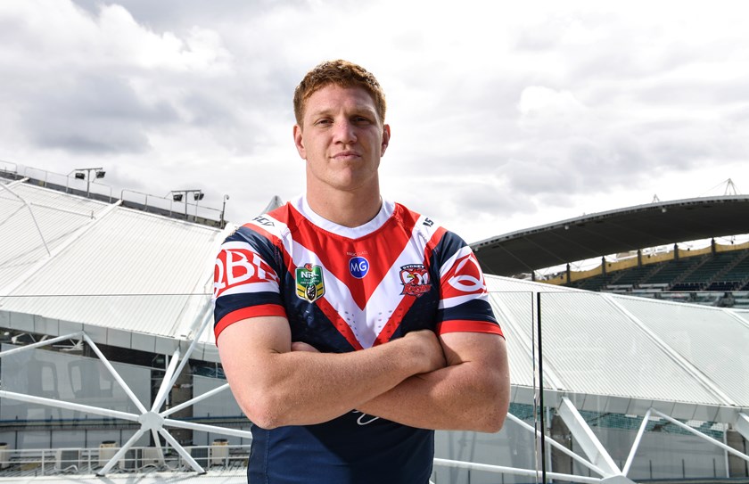 Roosters prop Dylan Napa.