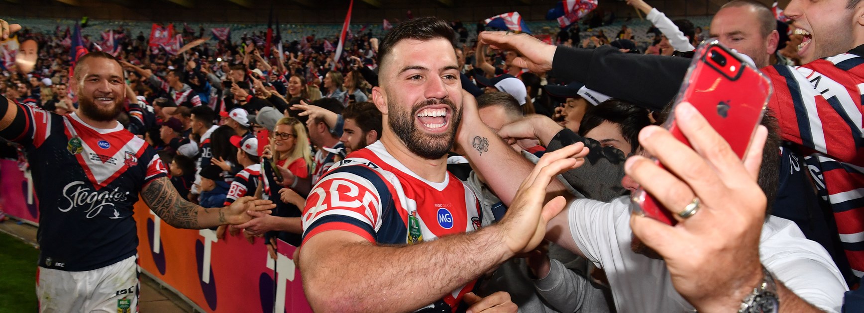 Roosters fullback James Tedesco.