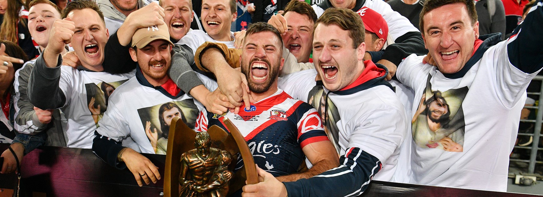 Roosters fullback James Tedesco.