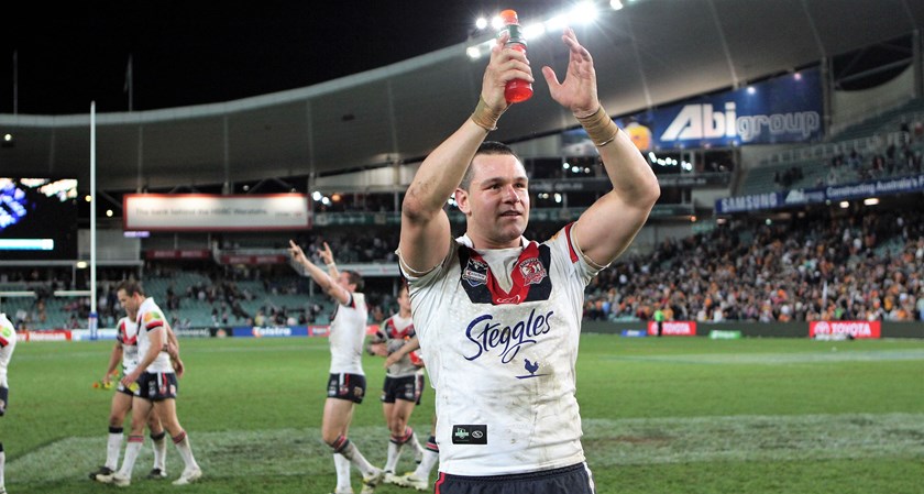 Jason Ryles during his time at the Roosters.