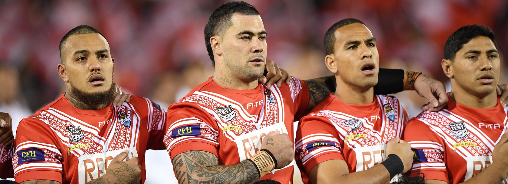 Addin Fonua-Blake, Andrew Fifita, Will Hopoate and Jason Taumalolo.