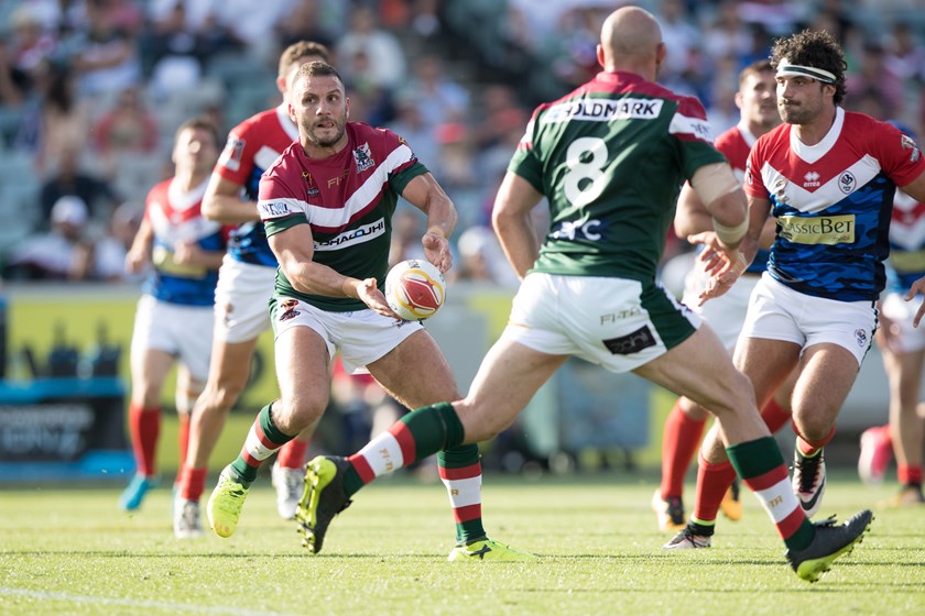 Robbie Farah at the World Cup.