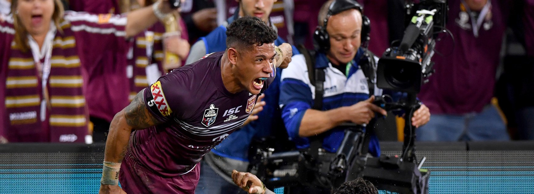Dane Gagai scores in Origin I.