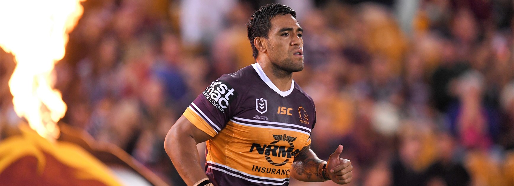 Broncos forward Joe Ofahengaue.