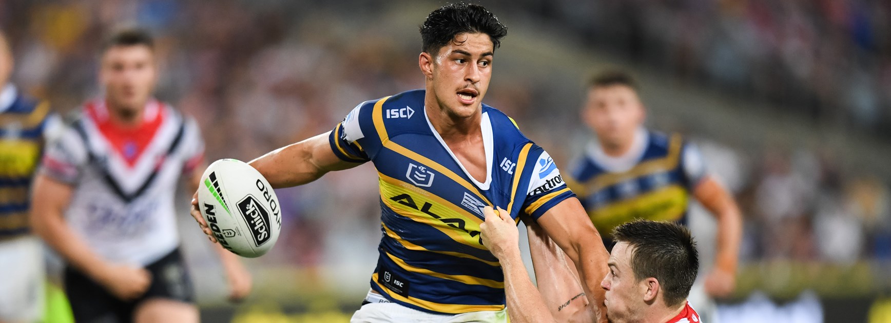 Parramatta Eels five-eighth Dylan Brown.