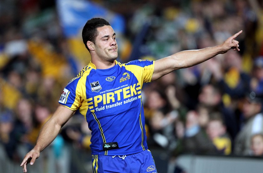 Former Eels fullback Jarryd Hayne