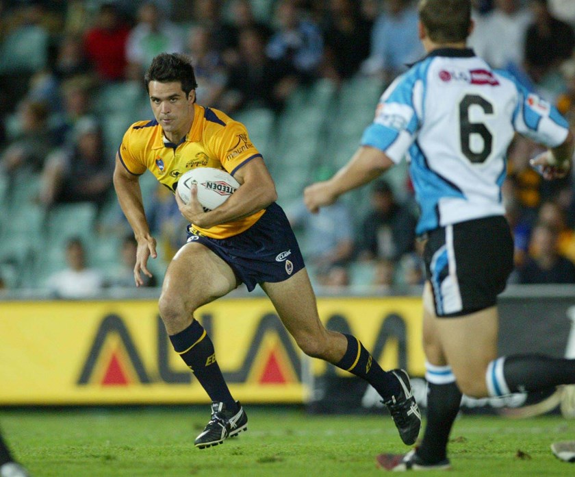 Former Eels winger Eric Grothe.