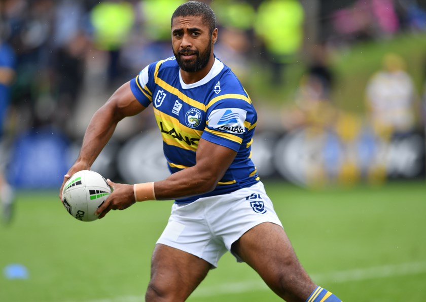 Eels centre Michael Jennings.