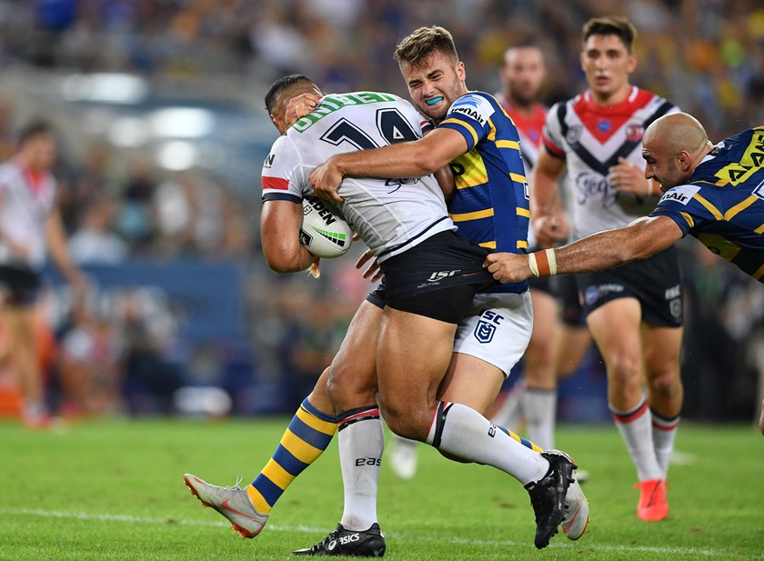 Eels five-eighth Jaeman Salmon.