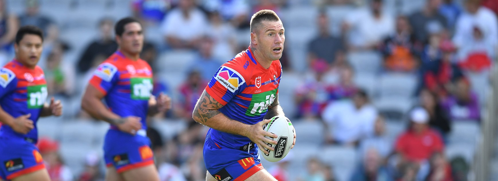 Knights winger Shaun Kenny-Dowall.