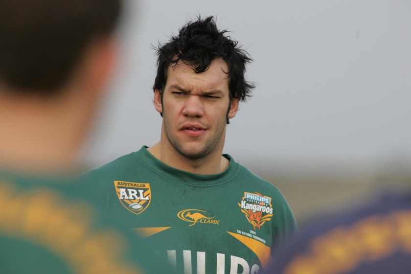 Former Penrith and Kangaroos winger Luke Rooney