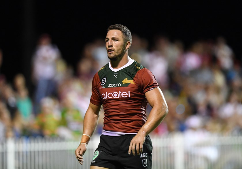 Rabbitohs forward Sam Burgess.
