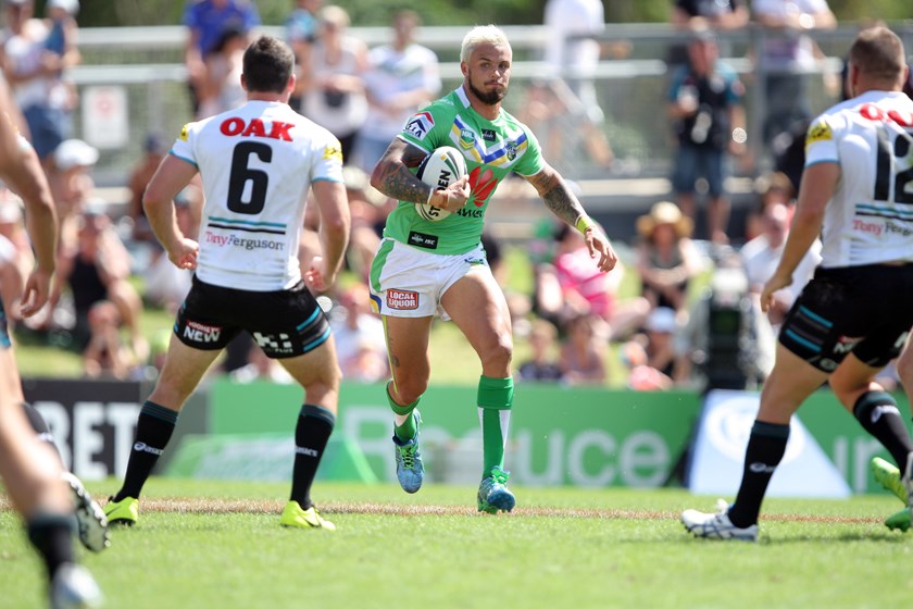 Sandor Earl in his playing days with the Raiders.